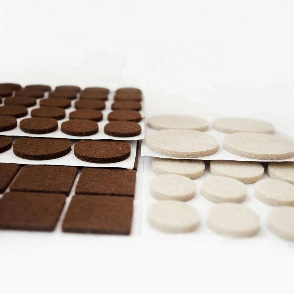 BargainJunkie New Home Ease 133pc Assorted Adhesive Felt Furniture Pad Floor Protectors