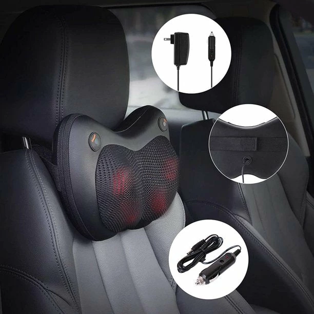 BargainJunkie Naipo Shiatsu Pillow Massager With Heat New