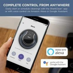 BargainJunkie New Shark ION Robot Vacuum RV761NR With Wi-Fi And Voice Control, Refurbished