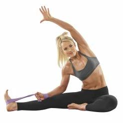 BargainJunkie Everlast F.I.T. 2-in-1 Yoga Strap, Purple