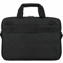 BargainJunkie Kenneth Cole Sport Double Gusset Top Zip, Black/Red