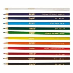 BargainJunkie Crayola Colored Pencils, 12 Pack