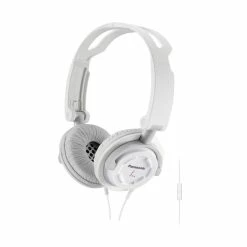 BargainJunkie New Panasonic Foldz Collapsible Travel Headphones, White