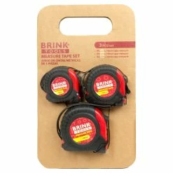 BargainJunkie Tools & Auto Brink Tools 3pc Tape Measure Set