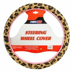 BargainJunkie PowerXT Steering Wheel Cover, Leopard New