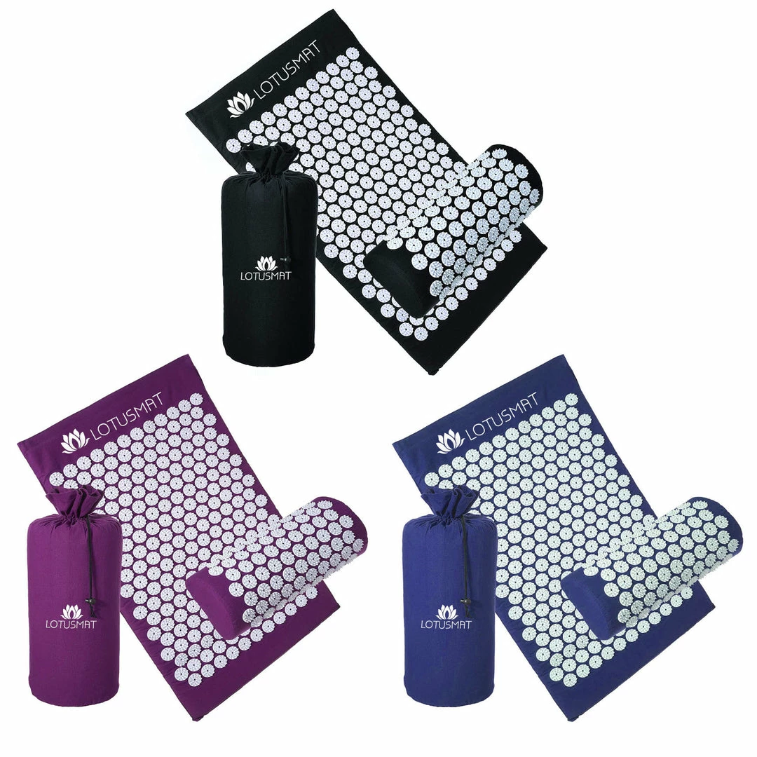 BargainJunkie New LOTUSMAT Acupressure Massage Mat And Pillow Set