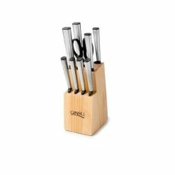 BargainJunkie Ginsu Koden Series 10-Piece Knife And Block Set