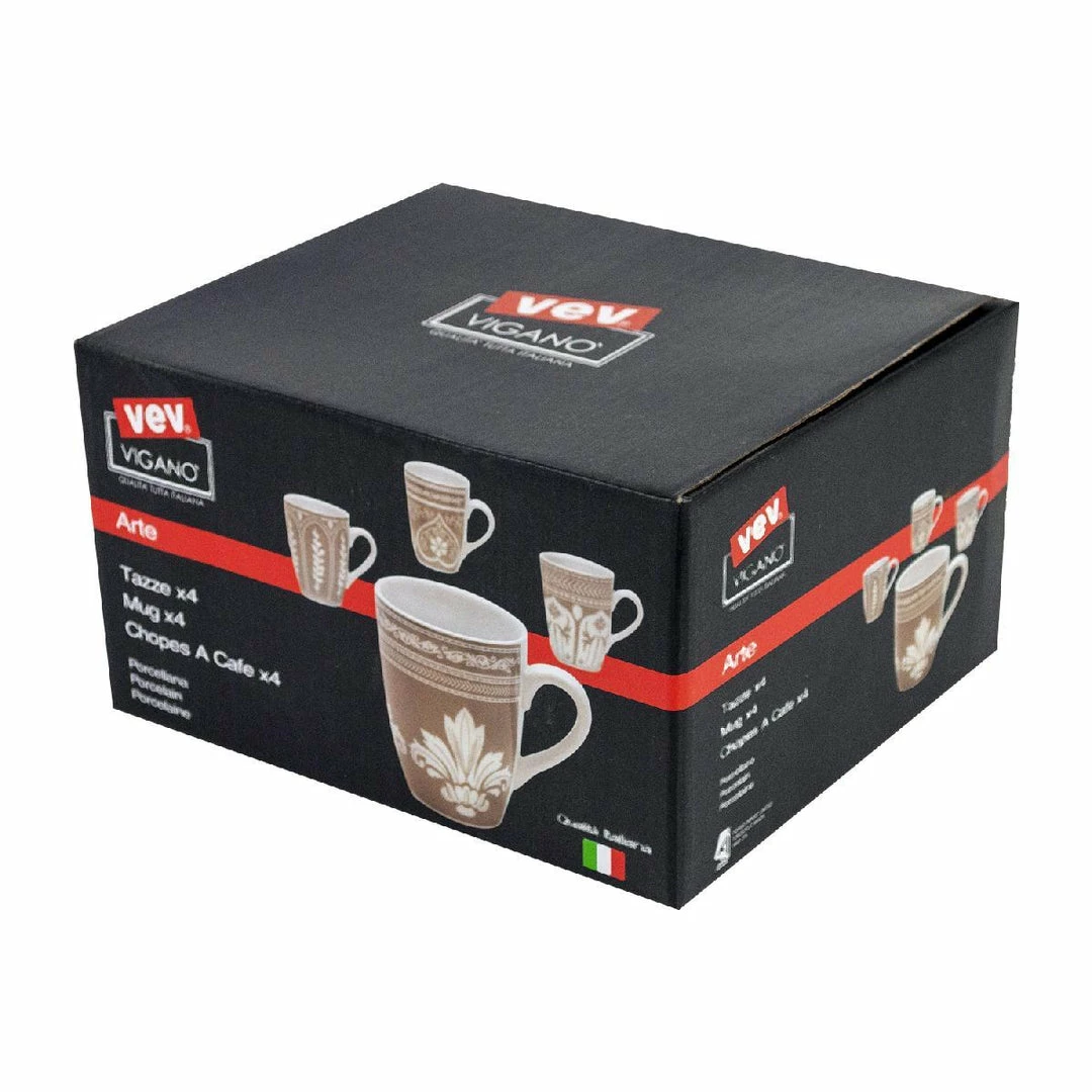 BargainJunkie Vev Vigano Set Of 4 Mugs