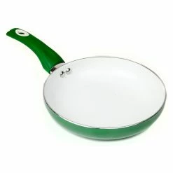 BargainJunkie Kitchen Gibson 8” Ceramic Frying Pan, Green