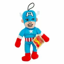 BargainJunkie Bargain Basement Fetch For Pets Marvel Captain America Squeaker Pet Toy