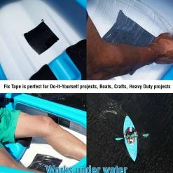 BargainJunkie New Inventel The Original Fix Tape Superhydrophobic Rubberized Adhesive, Medium