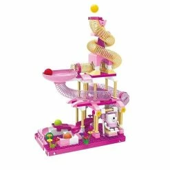 BargainJunkie New Kididdo Fantasy Rolling Funland, Pink