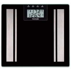 BargainJunkie Taylor Durable Tempered Glass Body Composition Scale