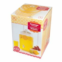 BargainJunkie Kitchen 4.9 Liter Old Fashion Glass Beverage Dispenser