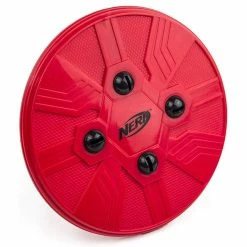 BargainJunkie Nerf Dog Howler Frisbee Disc, Red