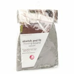 BargainJunkie Homz Stretch And Fit Ironing Board Cover, Gray