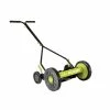BargainJunkie Sun Joe Manual Reel Mower 14-Inch Quad Wheel 9-Position (Certified Refurbished)