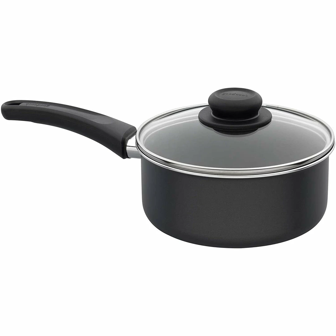 BargainJunkie New Good Cook 8pc Nonstick Cookware Set