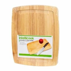 BargainJunkie Intellicook 11x14 Inch Wooden Cutting Board