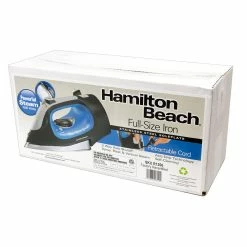 BargainJunkie Home & Garden Hamilton Beach 1500W Retractable Cord Iron, Refurbished