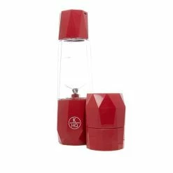BargainJunkie Kitchen HQ Personal Vacuum Blender, Red New