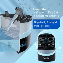 BargainJunkie Zaahn Ultra Chill Personal Cooler And Humidifier