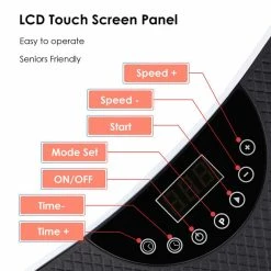 BargainJunkie Vibration Plate Exercise Machine With Resistance Bands New