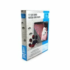 BargainJunkie Spaw Pet Seat Cover, Plaid Red Lifestyle