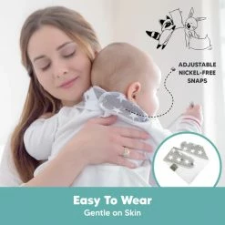 BargainJunkie New KeaBabies 8 Pack Of Organic Cotton Bandana Bibs, Fantasia