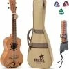 BargainJunkie Hola! Mahogony Ukulele With Walnut Bridge New