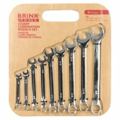 BargainJunkie New Brink Tools 9 Pc. Combination Wrench Set
