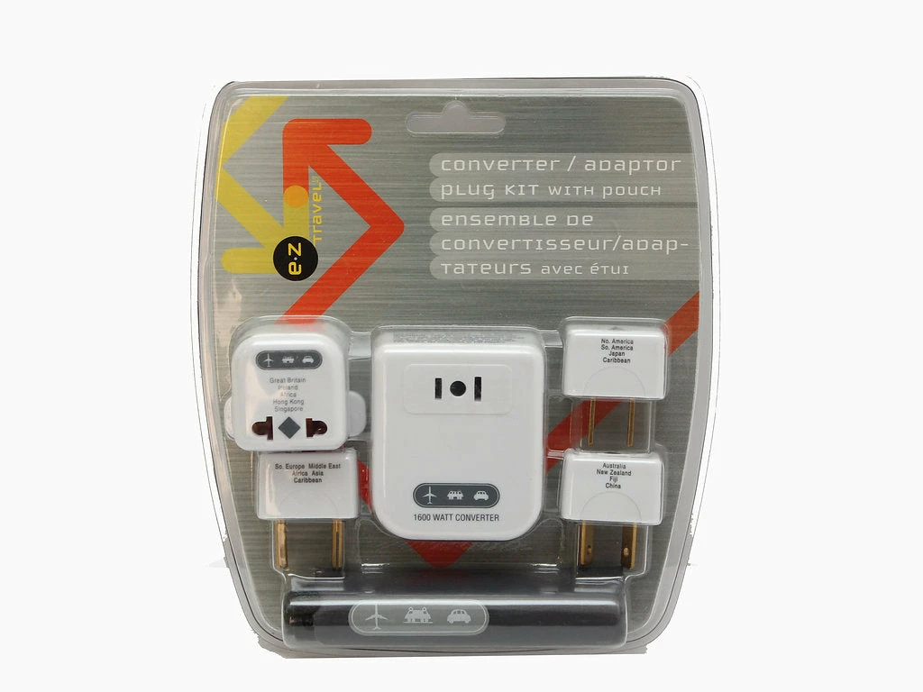 BargainJunkie Gadgets & Electronics EZ Travel Converter Adapter Travel Kit