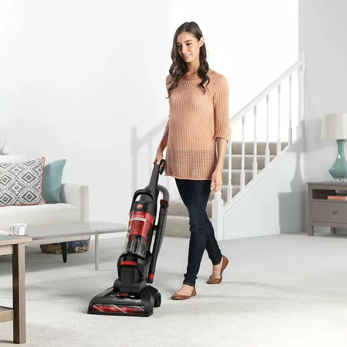 BargainJunkie New Hoover WindTunnel High Capacity Bagless Upright Vacuum Cleaner, Certified Refurbished