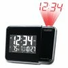BargainJunkie La Crosse Projection Alarm Clock With Indoor Temperature, Refurbished New