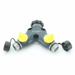 BargainJunkie Melnor 15244 Metal 2 Way Hose Valve New