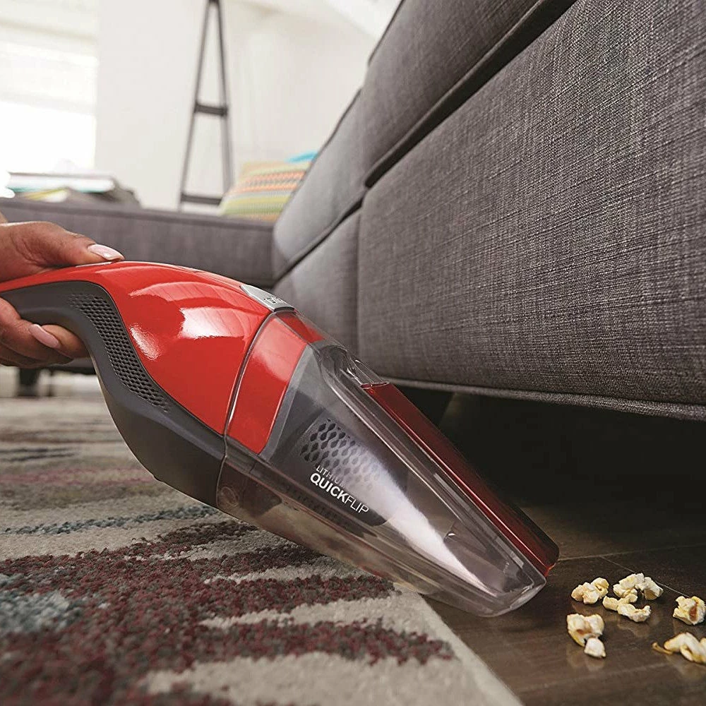 BargainJunkie New Dirt Devil Quick Flip 12-Volt Cordless Hand Vacuum, Refurbished