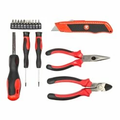 BargainJunkie Tools & Auto Brink Tools 16- Piece Home Repair Set