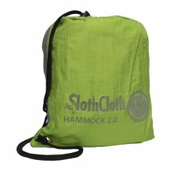 BargainJunkie Lifestyle Gadgets UST SlothCloth Portable Double Hammock 2.0, Lime-Gray