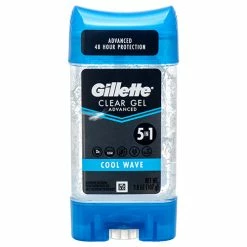 BargainJunkie Gillette Men's Clear Gel Advanced Cool Wave Anti-Perspirant