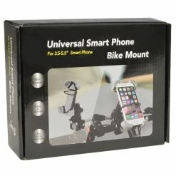 BargainJunkie Universal Smart Phone Bike Handlebar Mount For 3.5-5.5