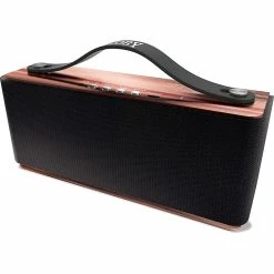 BargainJunkie Coby Premium Brushed Metal Bluetooth Speaker, Rose