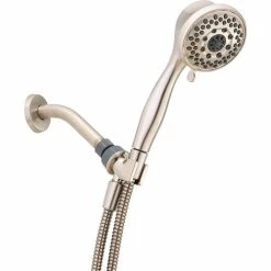 BargainJunkie New Peerless Chrome Six Spray Massage Hand Shower Unit, Refurbished