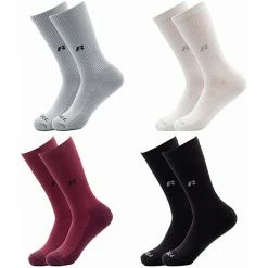 BargainJunkie 4 Pairs Russel Mens Performance Socks, Size 6-12