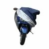 BargainJunkie Pilot Blue/Silver Motorcycle Cover – Large New