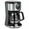 BargainJunkie Black + Decker 12 Cup Black And Stainless Steel Basket Coffee Maker, Refurbished New