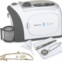BargainJunkie Sienna TrioShine 3 In 1 Jewelry Cleaner And Sanitizer, Refurbished