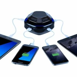 BargainJunkie Atomi Sound Hub Portable Wireless Speaker And Charge Station New