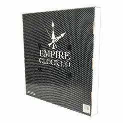 BargainJunkie Empire 23 Inch Decorative Wall Clock, Black Weave Home & Garden