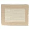 BargainJunkie Moda At Home Ribbed Reversible Cotton Placemat, Mocha Home & Garden