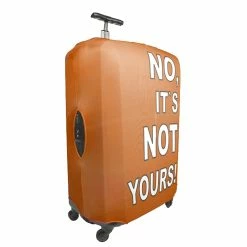 BargainJunkie Travel Club 20” EZ-ID Luggage Cover - “No, It’s NOT Yours!”
